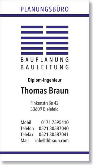 Planungsb&uuml;ro Thomas Braun